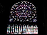 Paris 17 Notre Dame South Rose Window Was Constructed in 1260 as a Counterpoint to the North Rose Window Built in 1250 
